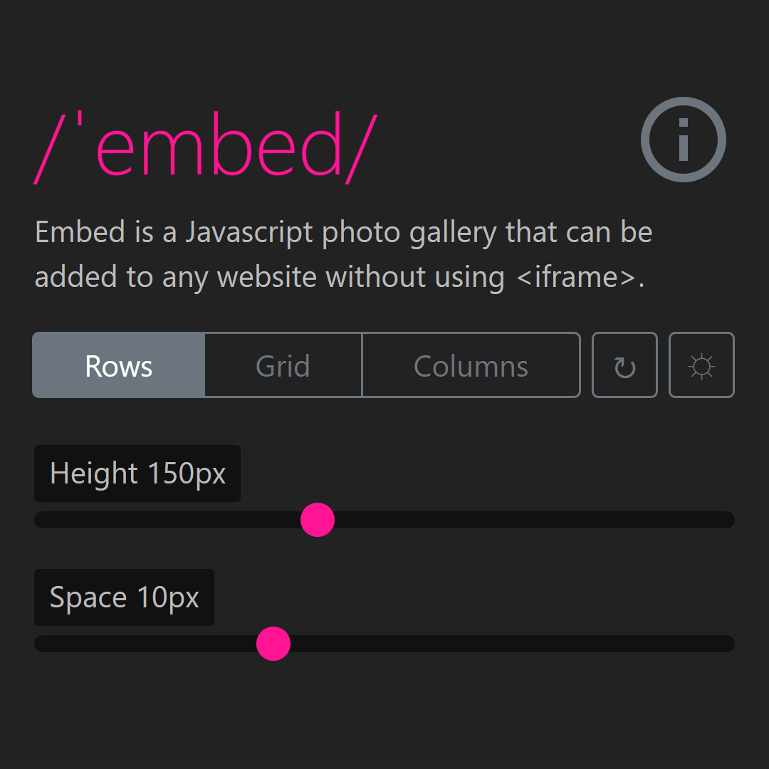 Link to HTML page using Embed